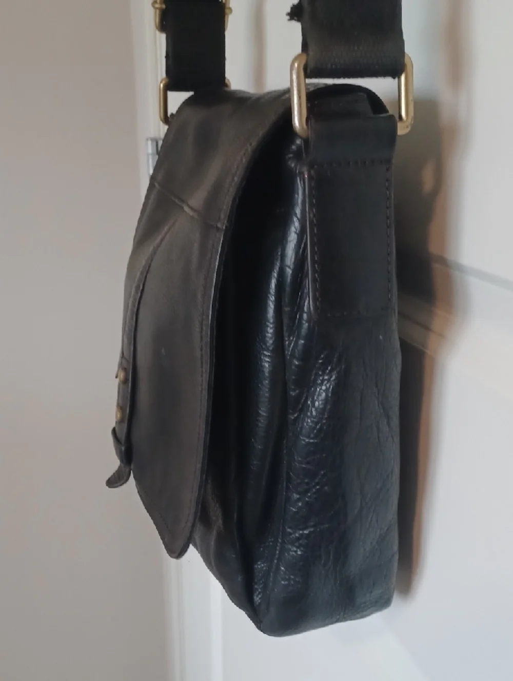 Fossil Travis City Bag Leather Messenger - Picture 3 of 12